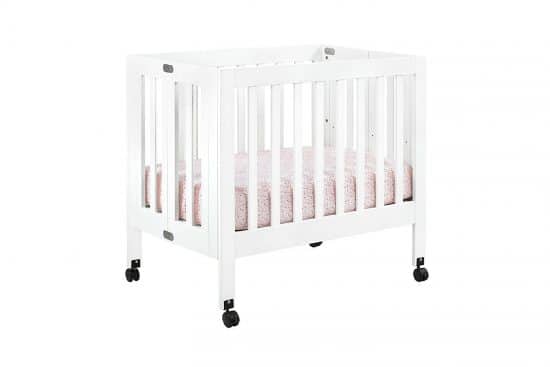 babyletto crib in white