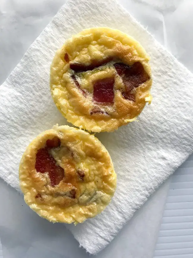 Bacon + Swiss Egg Bites