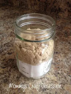 sugar in mason jar