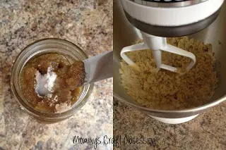 stirring sugar