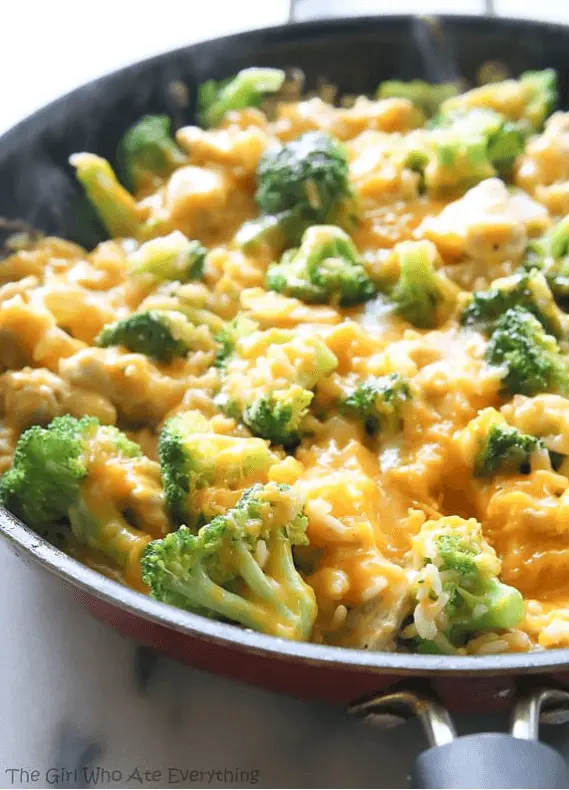 chicken broccoli and rice