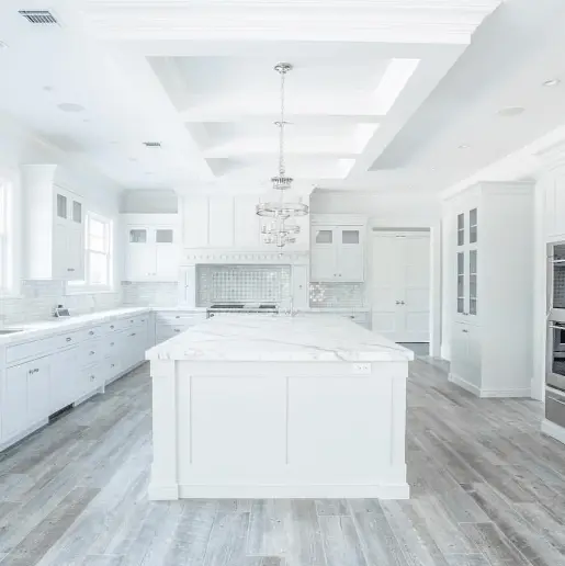 white kitchen