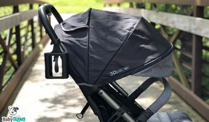 Stroller with big canopy