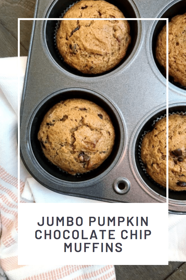 Pumpkin Jumbo Muffins - The Dizzy Cook