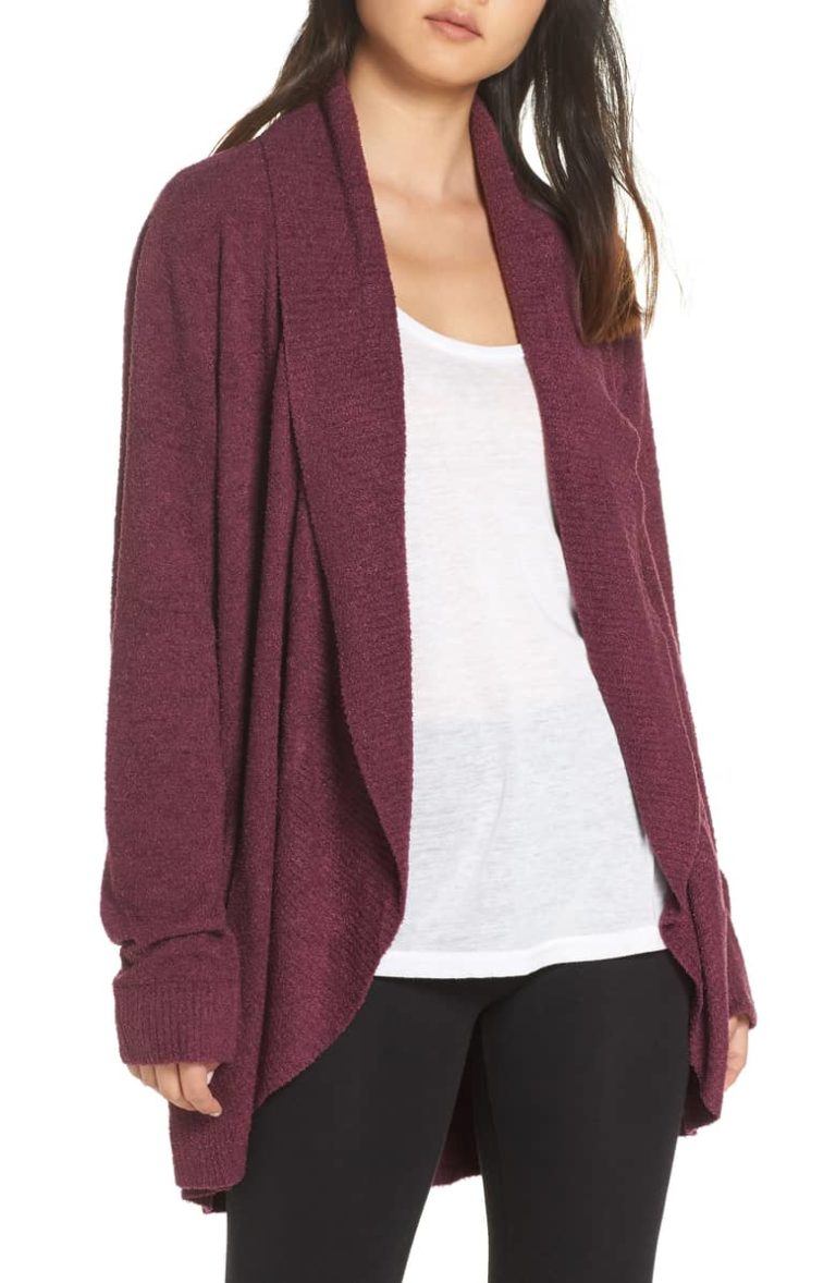 barefoot dreams lite circle cardigan