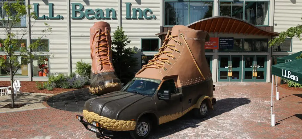 LL Bean Boot Custom Lace Bar