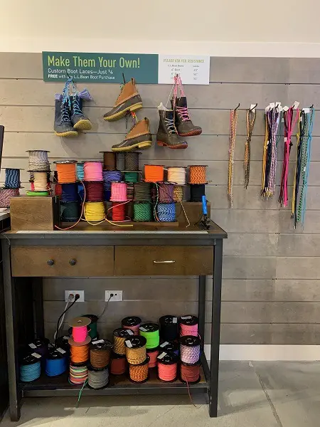 Ll bean shop replacement laces