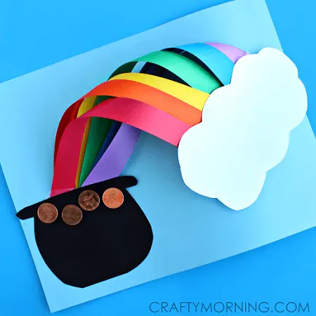 St. Patrick's Day rainbow craft