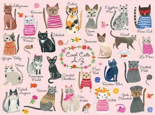 Cool Cats A-Z Puzzle
