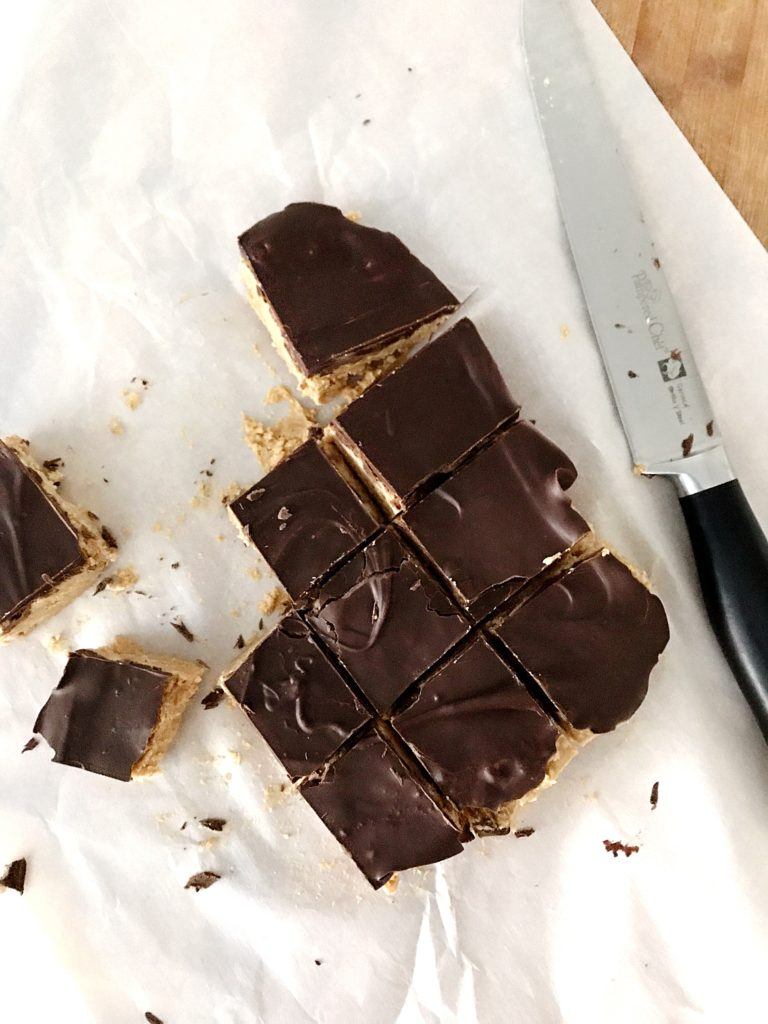 No Bake Peanut Butter Bars