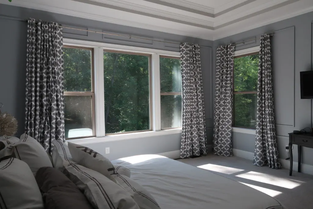 Master Bedroom Window Coverings
