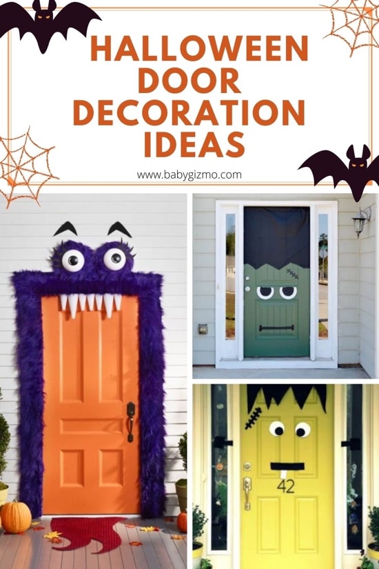 Fun and Spooky Halloween Door Decoration Ideas | Baby Gizmo