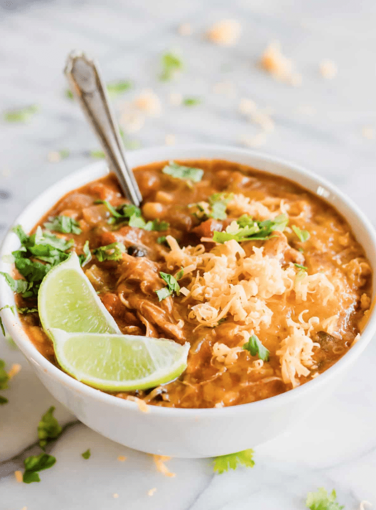 Chicken Enchilada soup