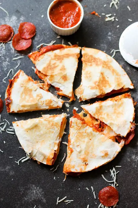 quesadilla pizza