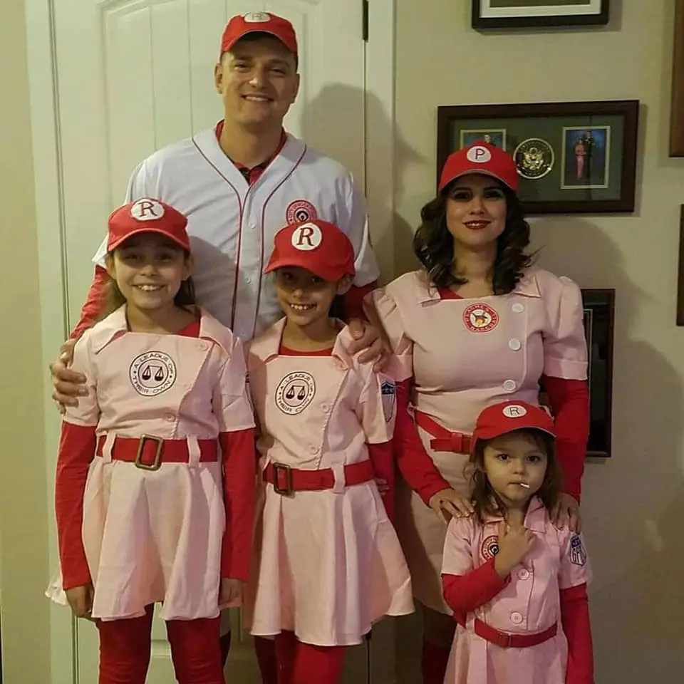 Hit a Home Run with This 'A League of Their Own' Family Costume