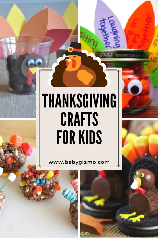 thanksgiving food crafts for kids