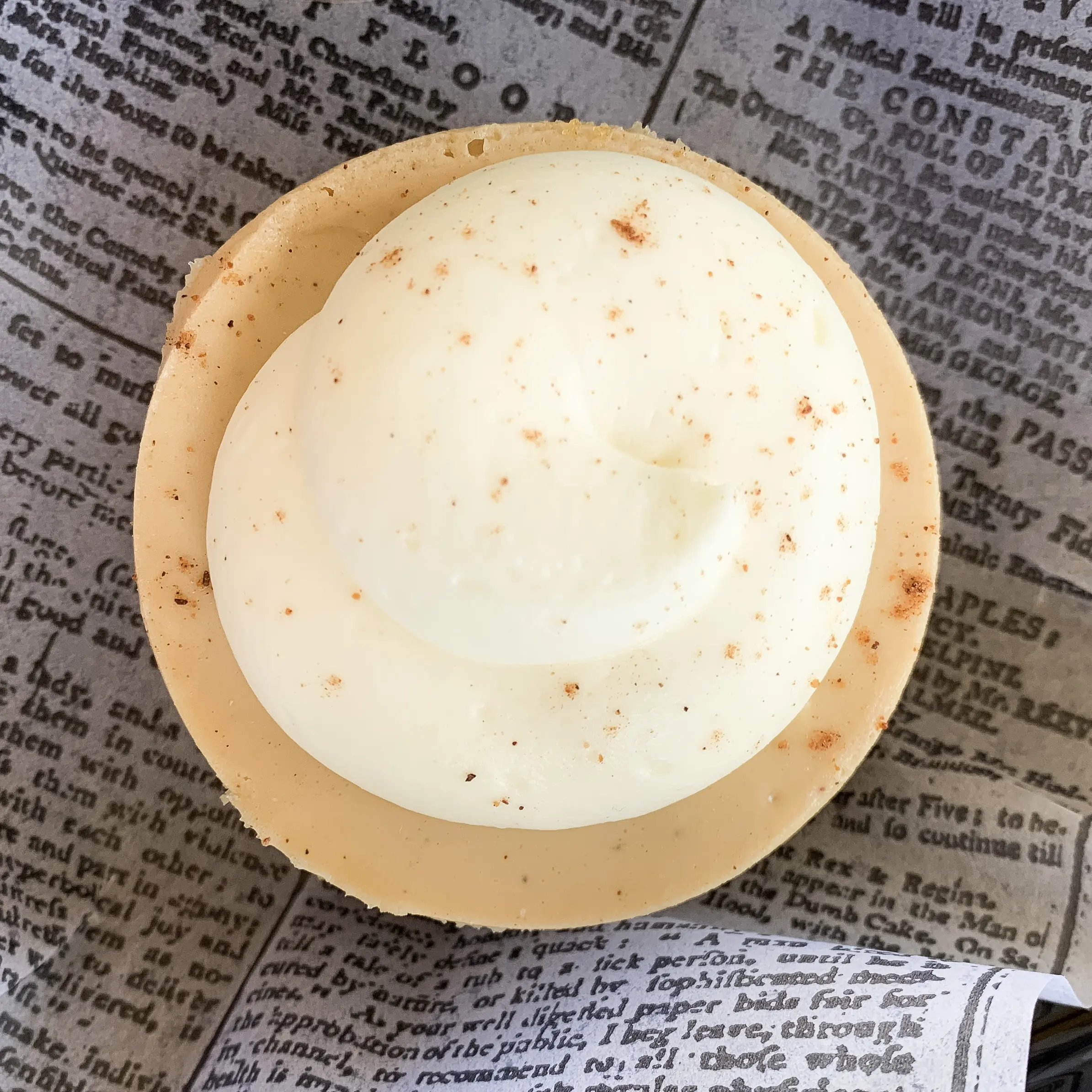 eggnog latte cheesecake