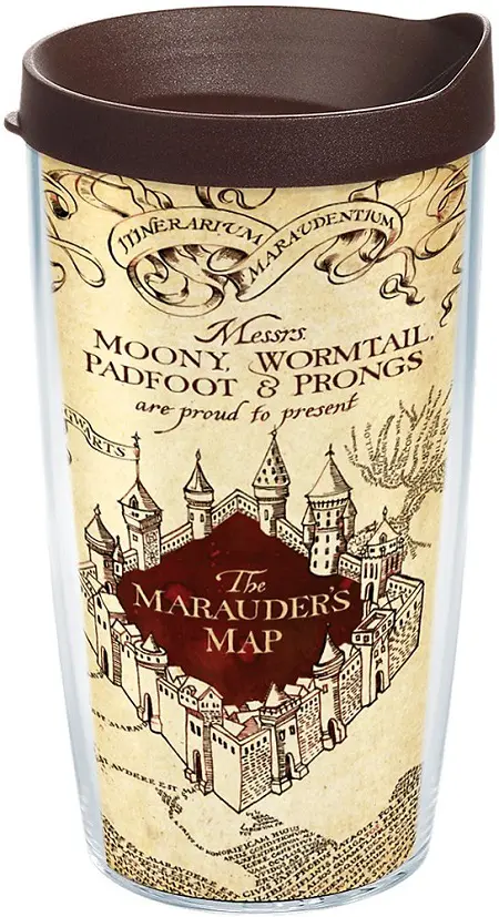 harry potter marauder's map tervis tumbler