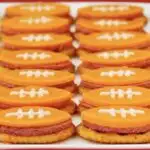 Football Cheese and Cracker Bites