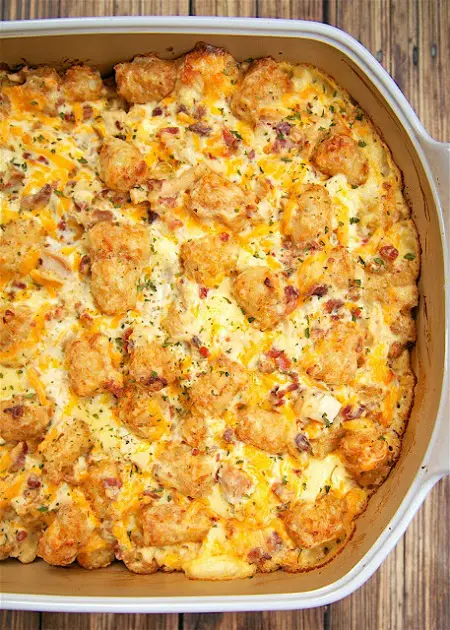 meal tater tot casserole