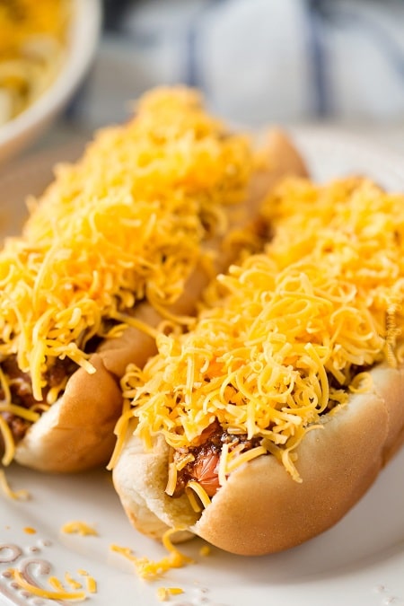 coneys with cincinnati-style chili