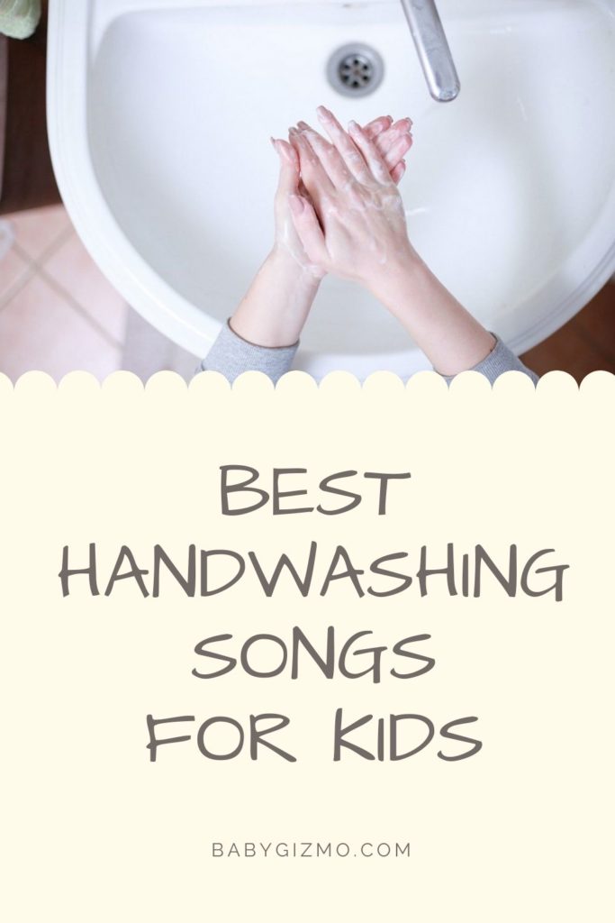 handwashing in a sink