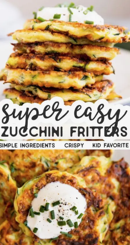 Zucchini Fritters - Zucchini Recipes