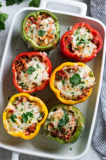 classic stuffed bell pepper