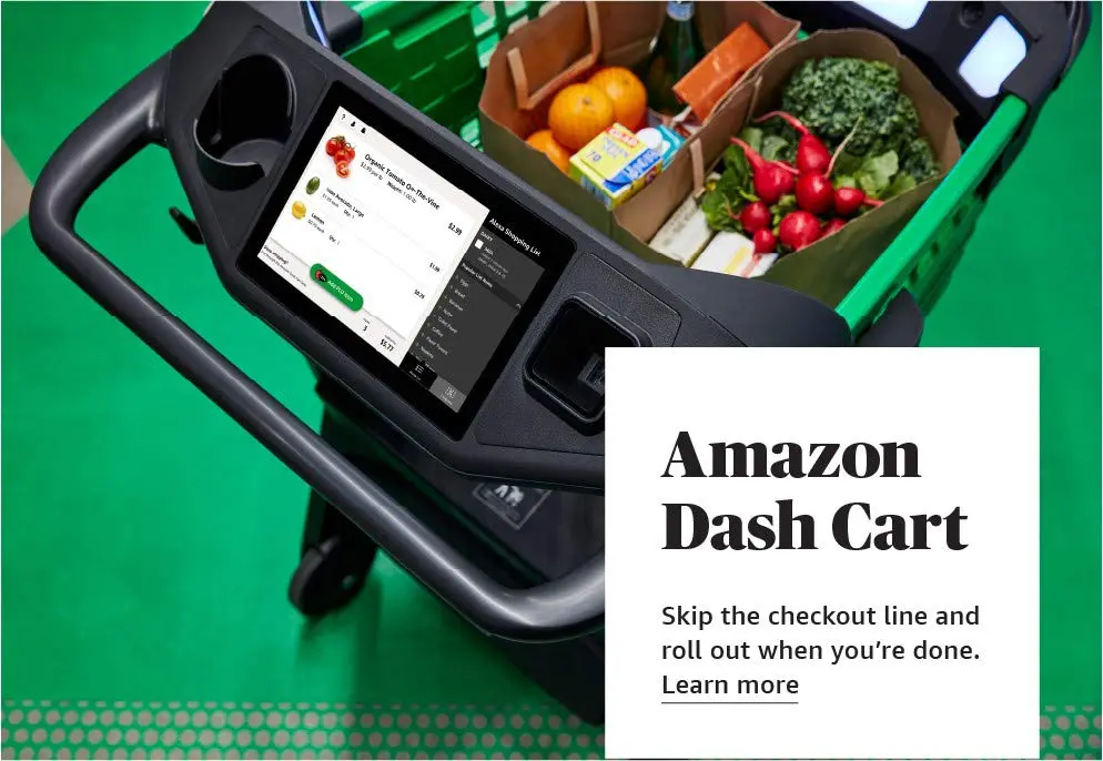 s 1st Fresh supermarket lets you check out from your cart