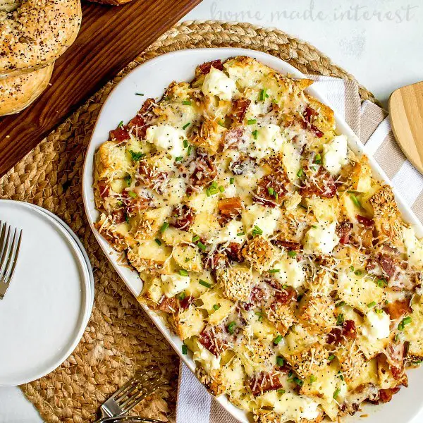 Everything Bagel Casserole