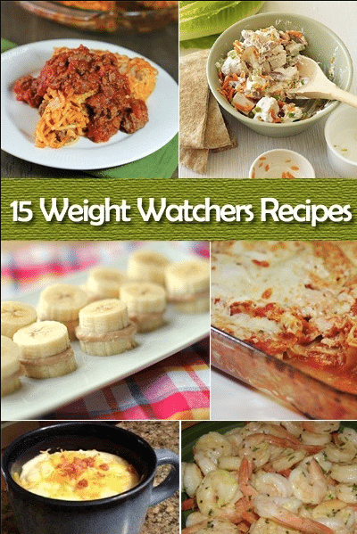 Weight watcher recipes