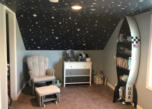 outer space nursery