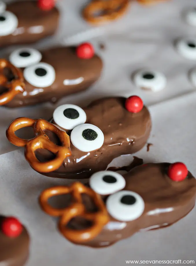 Reindeer Cookies Christmas Cookie recipe