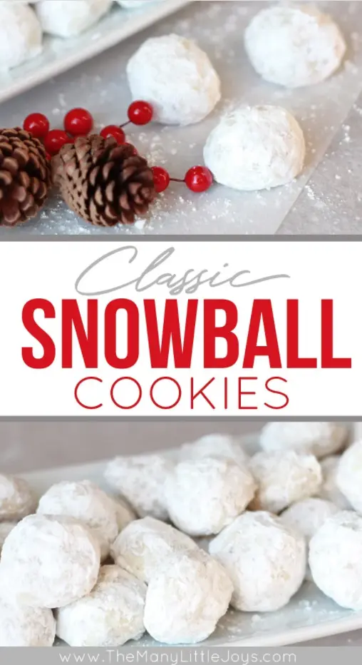 Snowball Cookies Christmas Cookies