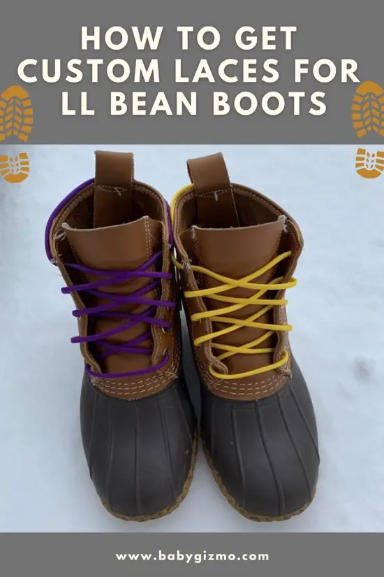 Bean boot cheap laces