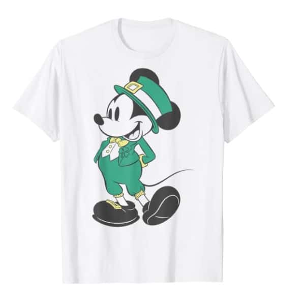 mickey mouse leprechaun shirt
