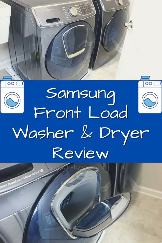 Samsung Smart Washer and Dryer Features