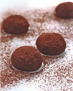 chocolate truffles