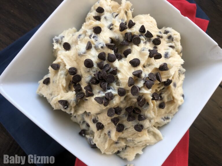 The Best Chocolate Chip Cookie Dough Frosting Baby Gizmo