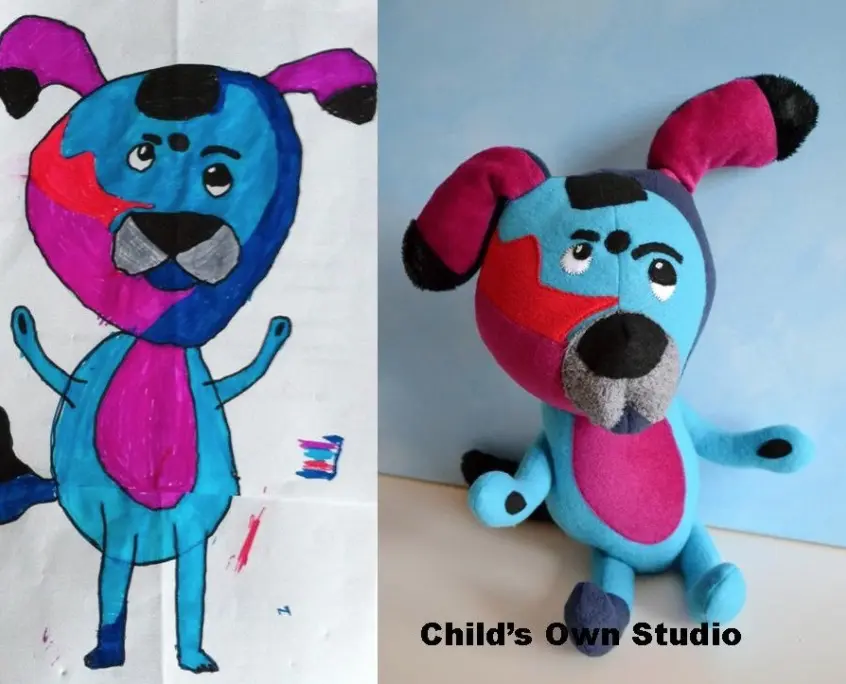 Stuffed animal you can draw on online