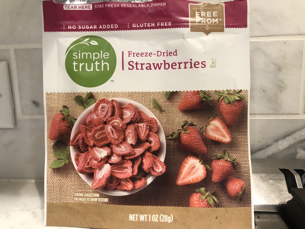 freeze dried strawberries