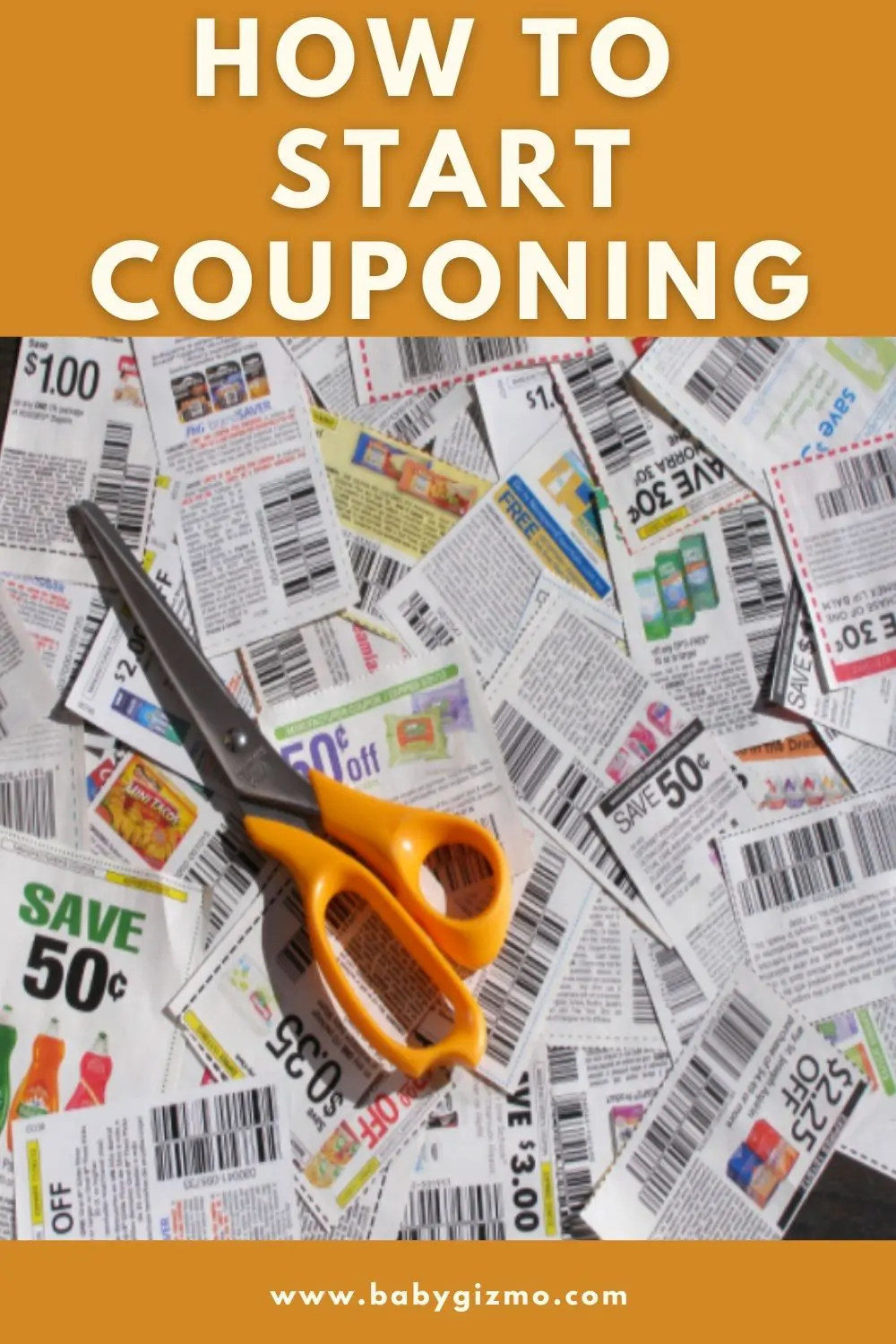 coupons with a scissors