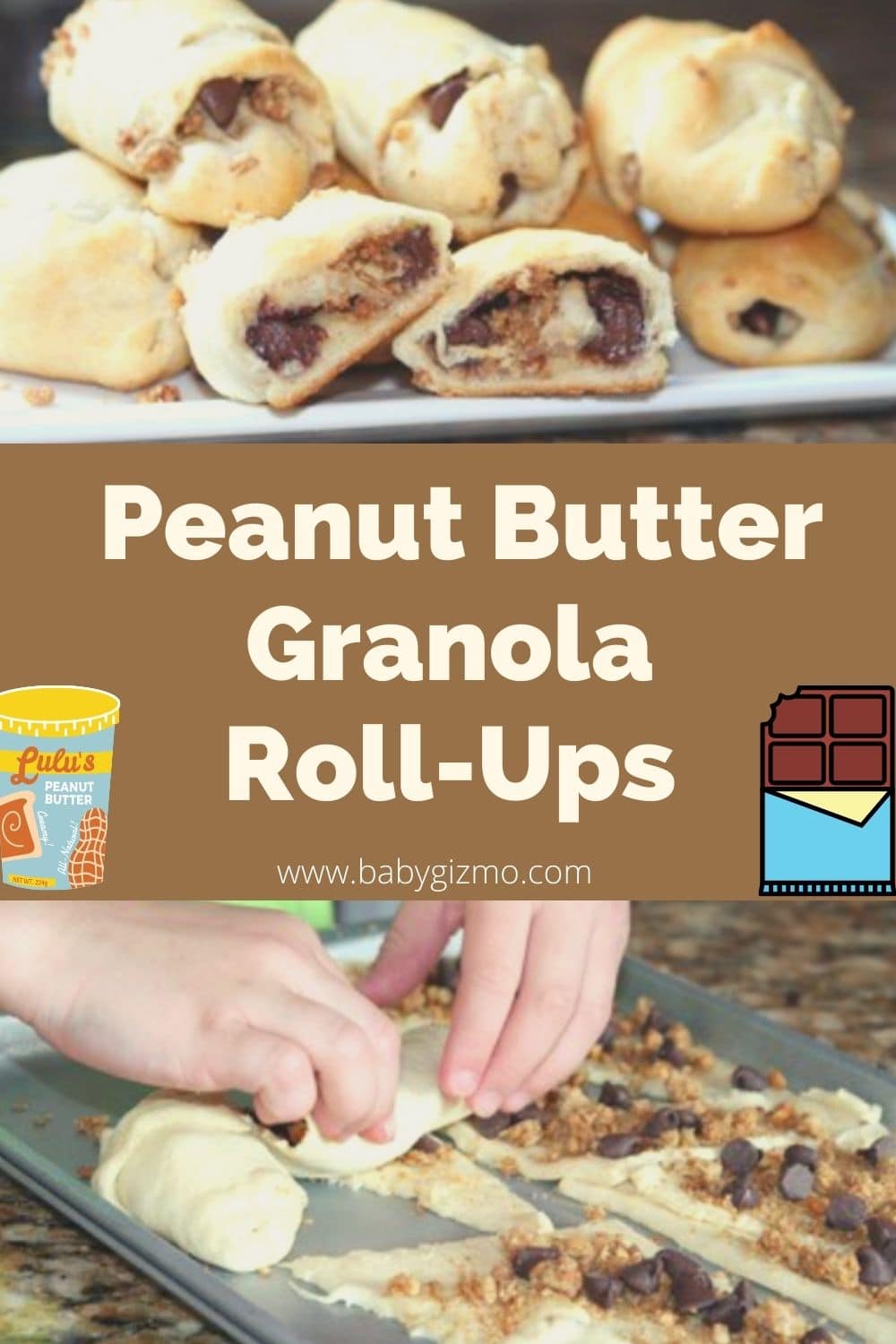 peanut butter roll up desserts
