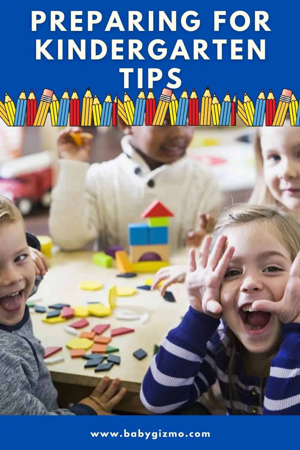 kids in a kindergarten classroom