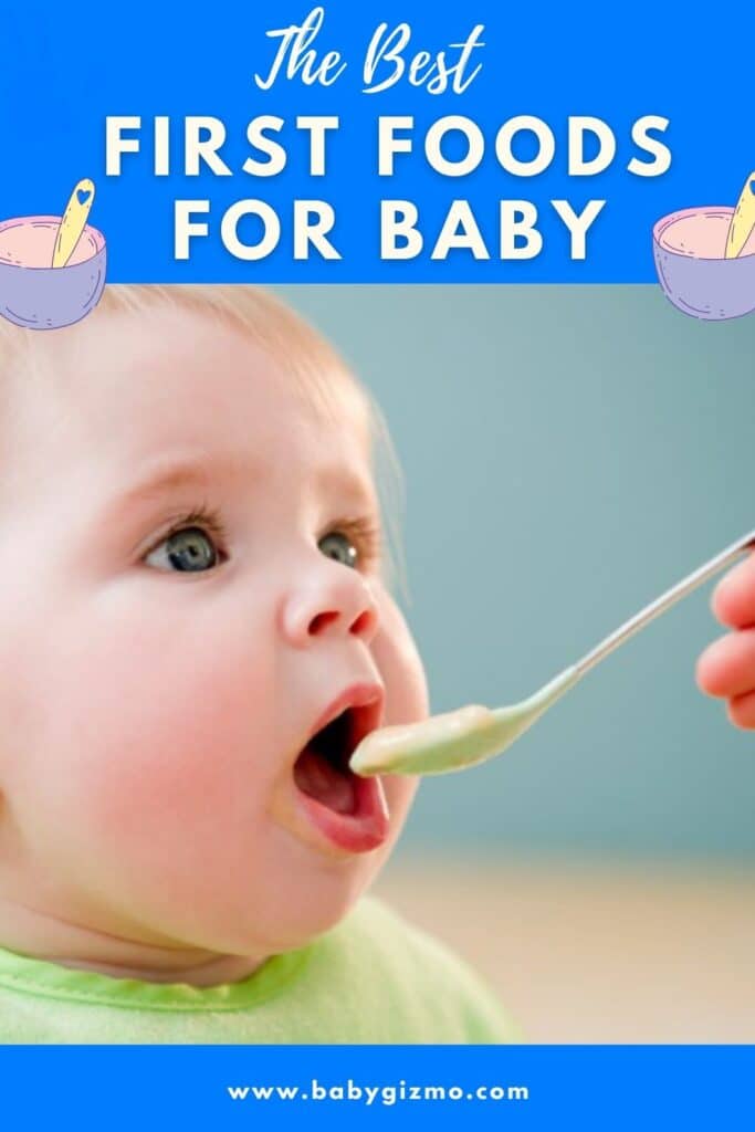 baby eating from a spoon