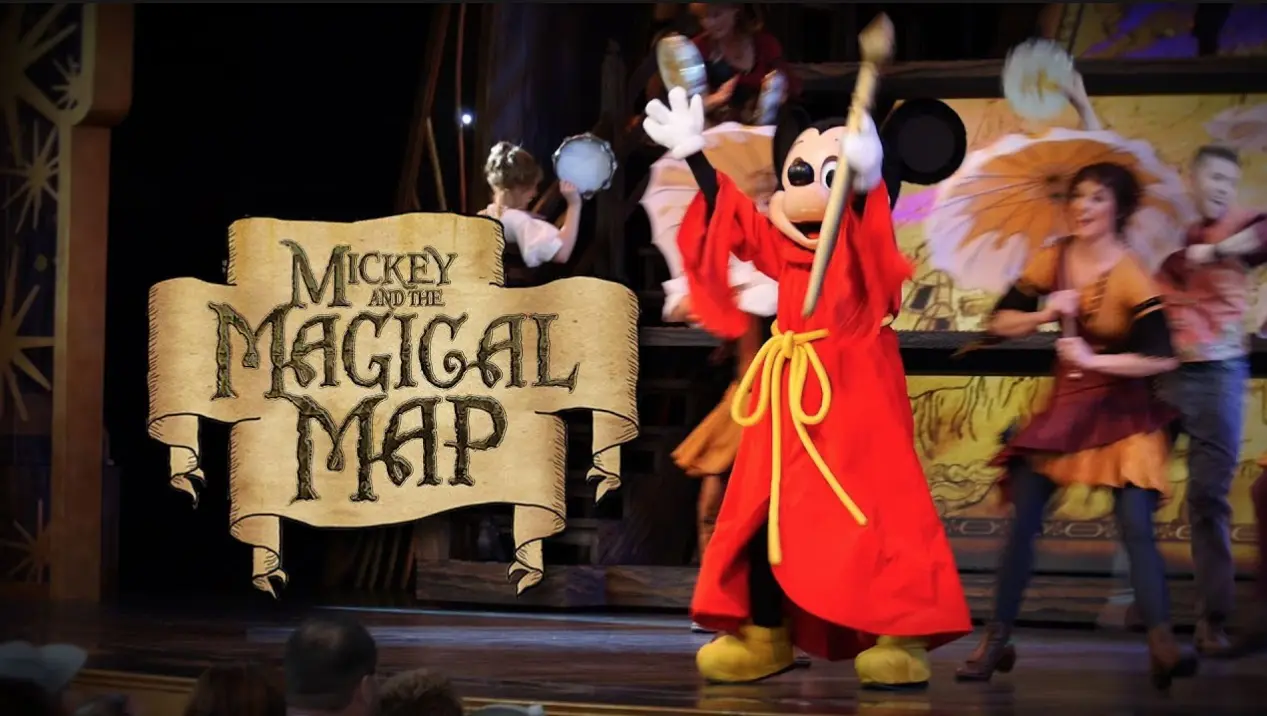 disney magical map