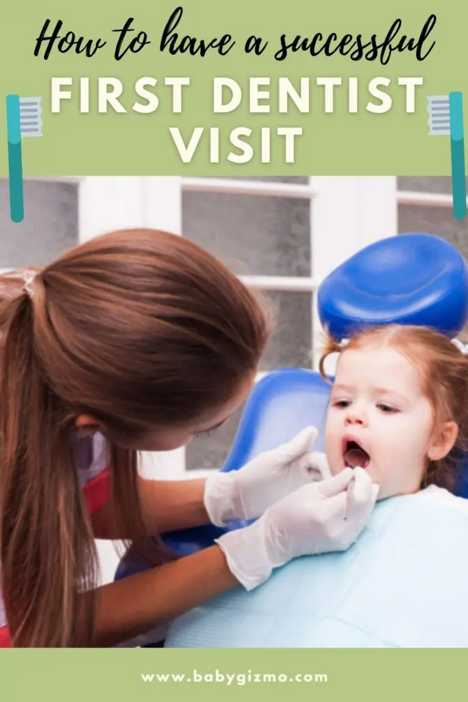 first dentist visit with toddler