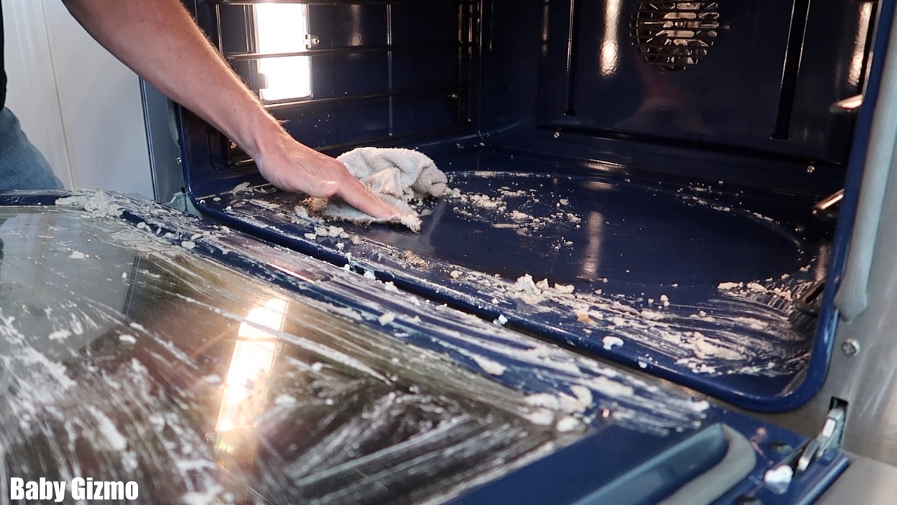 How to Clean an Oven FAST with No Harsh Chemicals Baby Gizmo