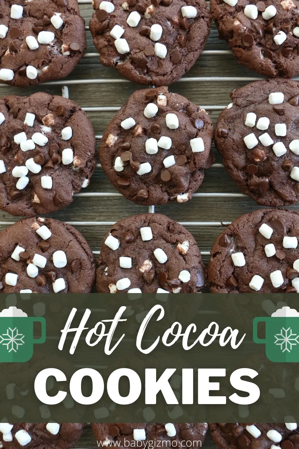 hot cocoa cookies