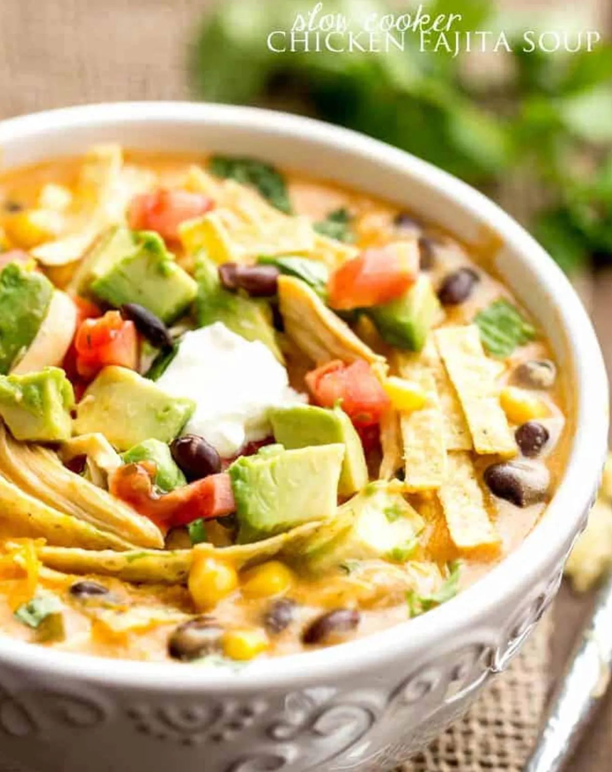 Chicken Fajita Soup